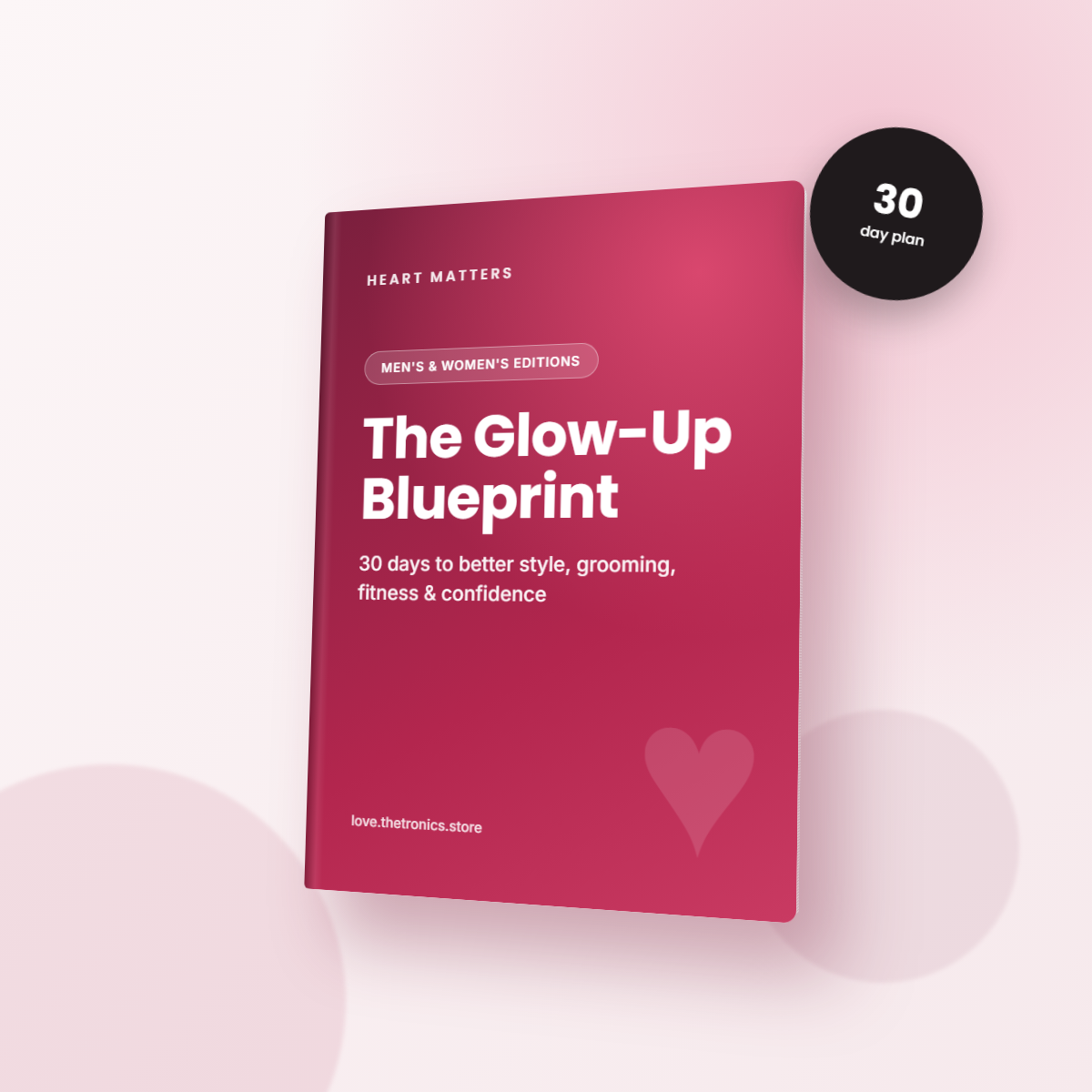 The Glow-Up Blueprint guide cover